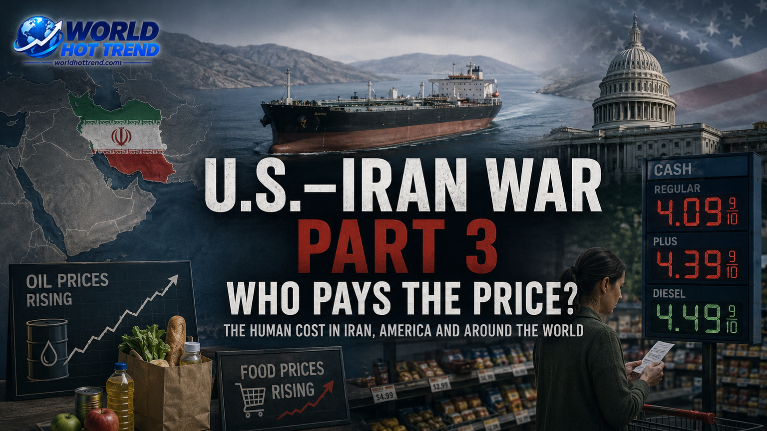 U.S.–Iran War · Part 3 — Human Cost