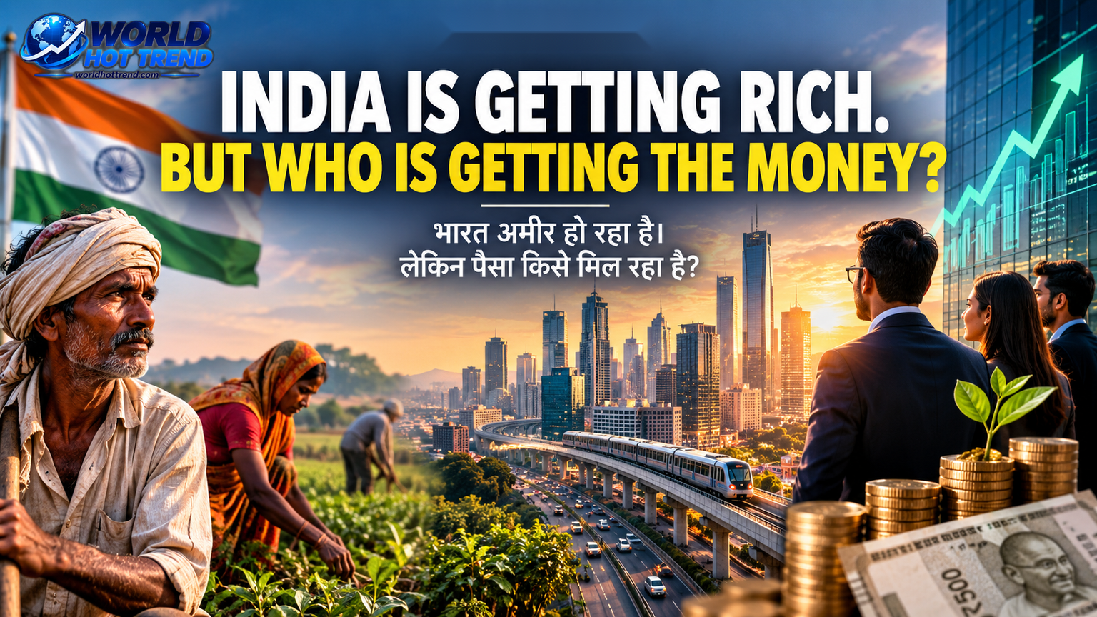 India Is Getting Rich. But Who Is Getting the Money?