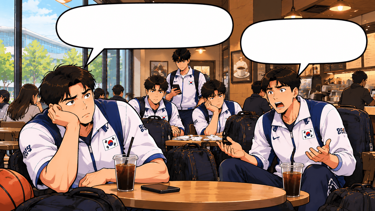 Asian Games comic panel 3