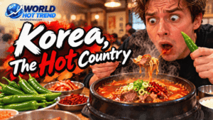 Korean hangover soup and spicy Korean food culture